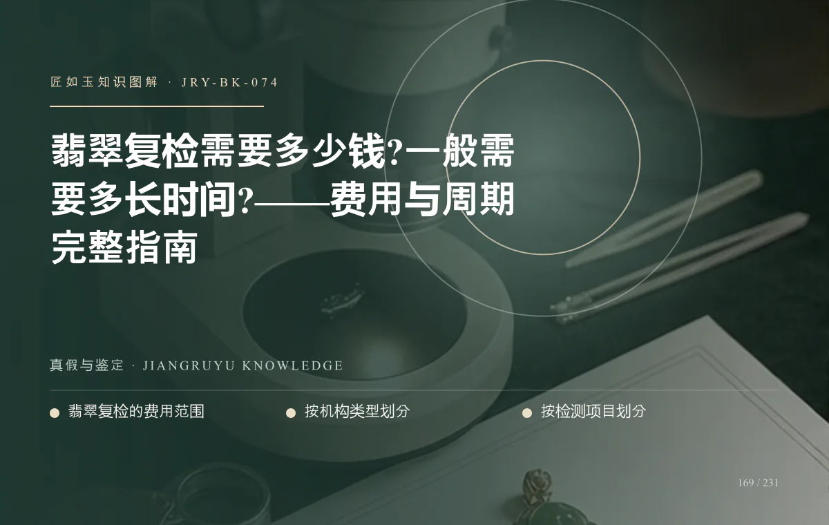 翡翠复检需要多少钱?一般需要多长时间?——费用与周期完整指南知识图解