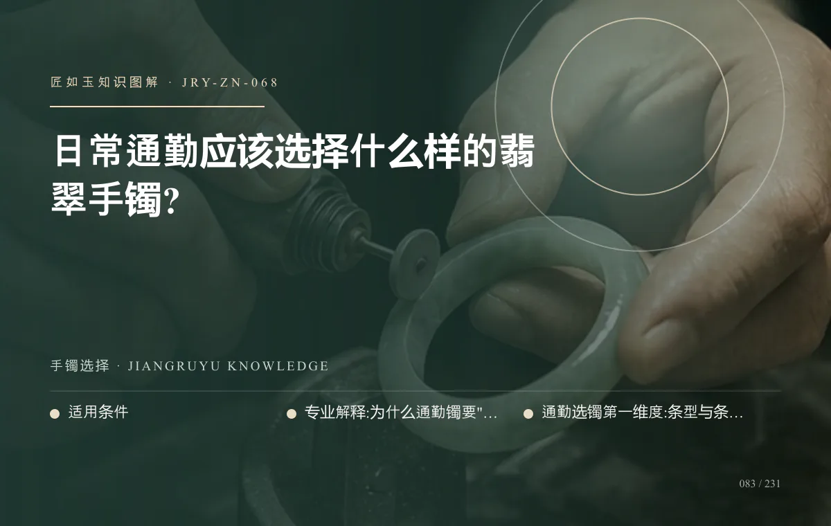 日常通勤应该选择什么样的翡翠手镯?知识图解